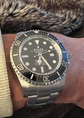 Replica Rolex Deepsea 44mm D-Blue Dial 116660 photo review