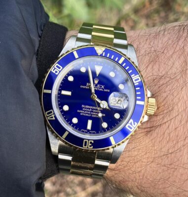Superclone Rolex Submariner 40mm Blue Dial 116613LB “Bluesy” photo review