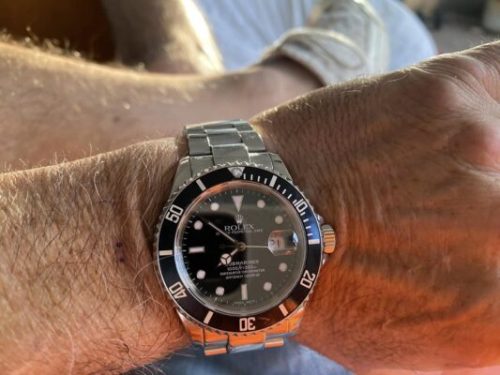 Replica Rolex Submariner 40mm Black Dial 116610LN photo review