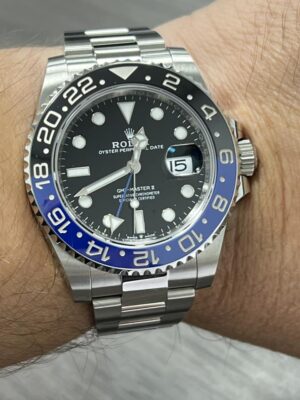 Replica Rolex GMT-Master II 126710BLNR “Batman” 41mm photo review