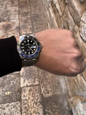 Replica Rolex GMT-Master II 126710BLNR “Batman” 41mm photo review
