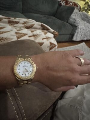 Replica Rolex Yacht-Master 40mm White Dial 16628 photo review