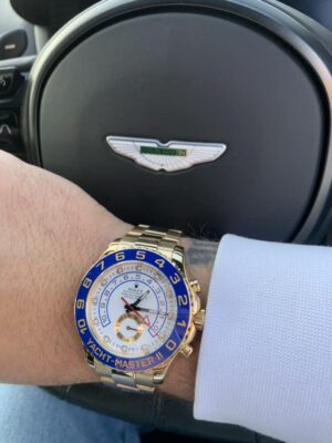 Replica Rolex Yacht-Master 44mm White Dial 622271 photo review