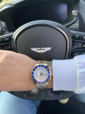 Replica Rolex Yacht-Master 44mm White Dial 622271 photo review