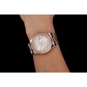 Superkloon Rolex Day-Date 40 mm witte wijzerplaat 1454108