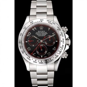 Superclone Rolex Daytona 39mm Black Dial 80296