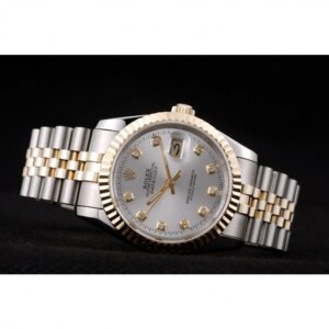 Superclone Rolex Datejust 36mm met witte wijzerplaat SRL10