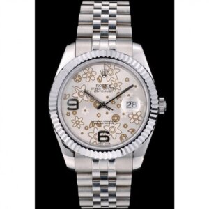 Rolex Datejust 41 mm zilveren wijzerplaat 41983