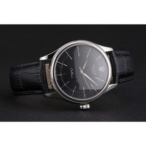 Superclone Rolex Cellini 38mm Black Dial REP016809 photo review