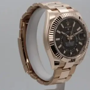 Rolex Sky-Dweller 42 mm met chocoladekleurige wijzerplaat 326935