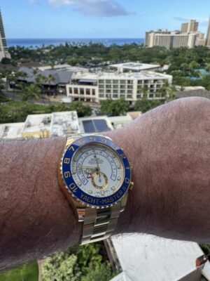 Replica Rolex Yacht-Master 44mm White Dial 622271 photo review