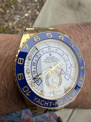 Replica Rolex Yacht-Master 44mm White Dial 622271 photo review
