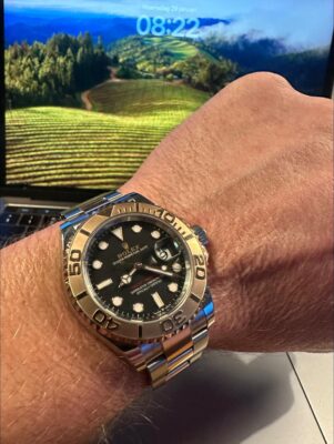 Replica Rolex Yacht-Master 40mm Chocolate Dial 126621 photo review