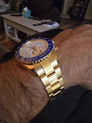Replica Rolex Yacht-Master 44mm White Dial 622271 photo review