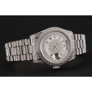 Superclone Rolex Day-Date 37mm White Dial 1453950