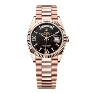 Superclone Rolex Day-Date Eisenkiesel Diamond Dial 128235-0041 36 mm