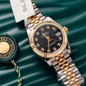 Replica Rolex Datejust Black Diamond Dial 126231-0019 36 mm