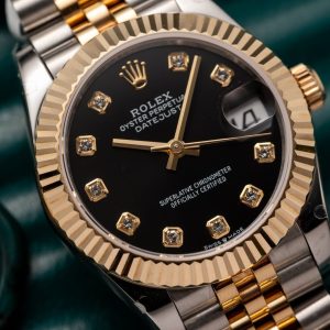 Replica Rolex Datejust Black Diamond Dial 126231-0019 36 mm