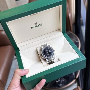 Replica Rolex Datejust Black Diamond Dial 126334-0012 41 mm