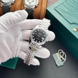 Replica Rolex Datejust Black Diamond Dial 126334-0012 41 mm
