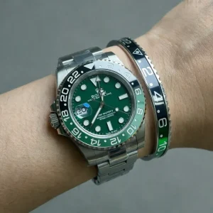 Autre point de vue sur Replica Sprite GMT Titanium Steel Bracelet