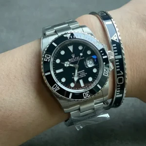 وجهة نظر بديلة لـ Replica Black Submariner Titanium Steel Bracelet