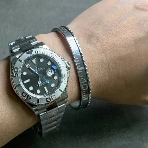 وجهة نظر بديلة لـ Replica Silver Yacht-Master Titanium Steel Bracelet