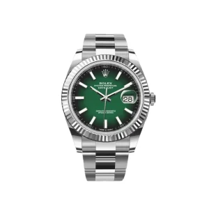 Replica Rolex Datejust 41 Green Ombré Dial (2026) Oyster