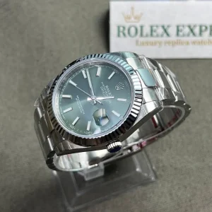 Replica Rolex Datejust Mint Green Dial 126334-0027 41 mm
