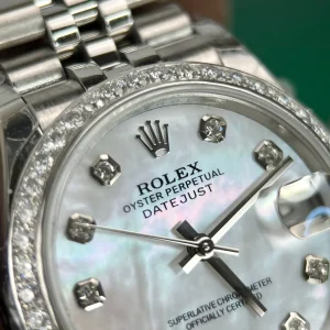 Replica Rolex Datejust Mother of Pearl – White Dial 116244 36 mm