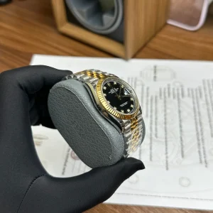 Replica Rolex Datejust Black Diamond Dial 126333-0006 41 mm