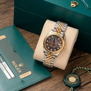 Alternative Sichtweise auf Replica Rolex Datejust Black Mother of Pearl Diamond Dial 278273-0024 31 mm