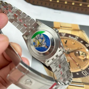 Replica Rolex Datejust Bright Blue Diamond Dial 126334-0016 41 mm