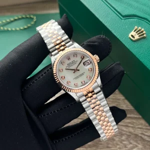 Replica Rolex Datejust Mother of Pearl Diamond Dial 126201-0021 36 mm