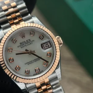 Replica Rolex Datejust Mother of Pearl Diamond Dial 126201-0021 36 mm