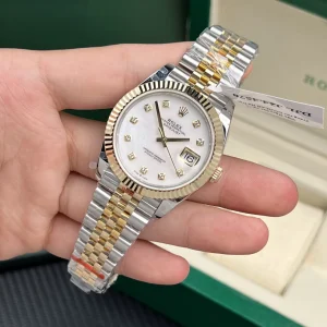 Replica Rolex Datejust Mother of Pearl Diamond Dial 126283RBR-0009 36 mm