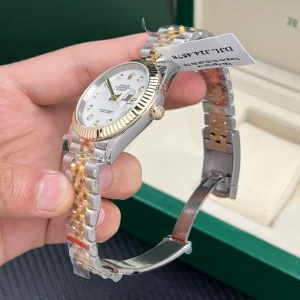 Replica Rolex Datejust Mother of Pearl Diamond Dial 126283RBR-0009 36 mm