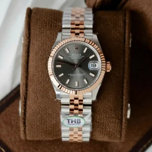 Autre point de vue sur Replica Rolex Datejust Slate Dial 126231-0013 36 mm