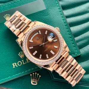 Alternative Sichtweise auf Superclone Rolex Day-Date Brown Ombré Dial 128345rbr-0075 36 mm