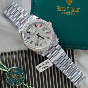 Alternative Sichtweise auf Superclone Rolex Day-Date Diamond-Paved Dial 128399tbr-0005 36 mm