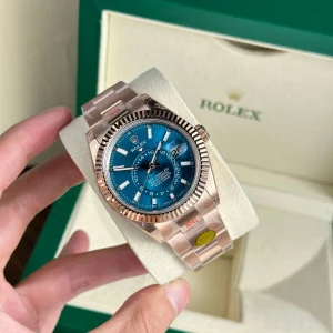 Vista alternativa de Superclone Rolex Sky-Dweller Blue Dial 336935 (Oyster)