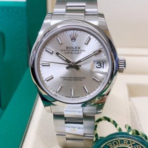 وجهة نظر بديلة لـ Replica Rolex Datejust Silver Dial 278240 31 mm