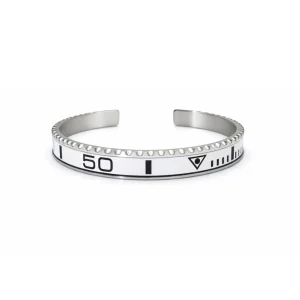 Replica White Titanium Steel Bezel Bracelet