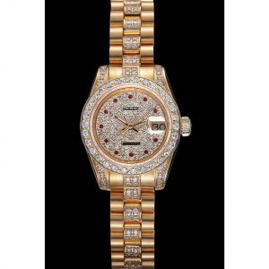 Autre point de vue sur Superclone Rolex Datejust White Dial 622023 26 mm