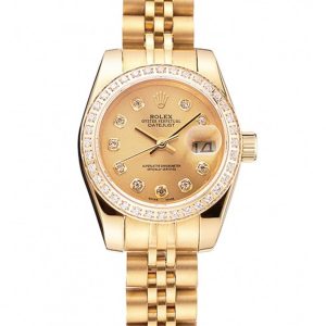Replica Rolex Datejust Gold Dial 1454096 31 mm