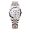 Replica Rolex Datejust Mother of Pearl Diamond Dial 126201-0021 36 mm