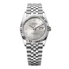 Replica Rolex Datejust Silver Roman Diamond Dial 126234-0029 36 mm
