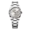 Replica Rolex Datejust Silver Roman Diamond Dial 126234-0030 36 mm
