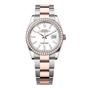 Replica Rolex Datejust White Dial 126281RBR-0006 36 mm