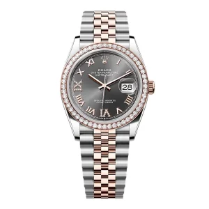 Replica Rolex Datejust Slate Diamond Dial 126281RBR-0011 36 mm